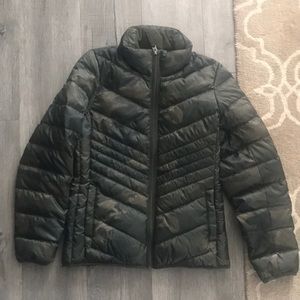 Abercrombie Camo Puffer Jacket